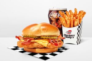 Crispy Cheesy Bacon Clucker Combo