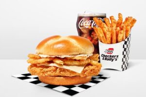 Crispy Garlic Swiss Clucker Combo